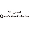 ウェッジウッド　クイーンズウェア　コレクション　フェスティビティ　アイボリー・ブルー　ペアプレート　27cm