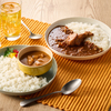 ＡＷＡＯＤＯＲＩ　ＬＡＢ　阿波尾鶏バターチキンカレー＆骨付きカレーセット