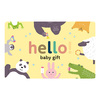 hello! baby gift　ぱんだ カードギフト