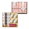 ふっくらどら焼きと甘美菓子＋今治　桜おり布　組合せギフトＣ