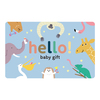 hello! baby gift　きりん カードギフト