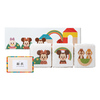 Disney KIDEA　（名入れ）キューブ米3個（かわいいカラーボックス入）