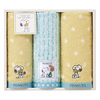 スヌーピー ハグ ウォッシュ・フェイスタオルセットとミルキーダックワーズ5個入