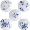 ウェッジウッド　ストロベリー ブルーム インディゴ ソイディッシュ 5枚セット