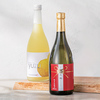 梅乃宿酒造　名入れ純米吟醸酒とゆず酒セット