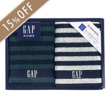 GAP　HOME　ウォッシュタオル２枚セット