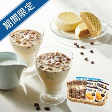 ドトールコーヒー　氷ｄｅアイスカフェ・オ・レ＆コーヒーアイスモナカセット