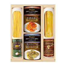 BUONO TAVOLA　世界チャンピオン　マルコのパスタソース　乾＆生パスタバラエティセットA