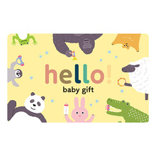 hello! baby gift　ぱんだ カードギフト