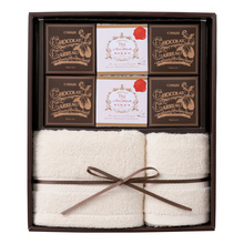 ラ・マーレ・ド・チャヤ 葉山のショコラ・カロと紅茶詰合せ&タオルセットB