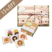 アニマルドーナツ＋ウィーラブコットン　組合せギフトＤ