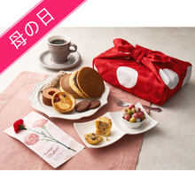 【5/6～9お届け　母の日】七宝風呂敷包みスイーツギフト