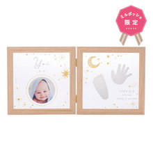 【単品】想いギフト　誕生記念2面アクリルボード　星空