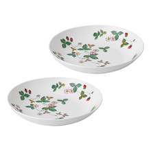 ウェッジウッド　ワイルド ストロベリー カジュアル ペアボウル 20cm