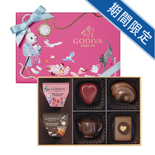 ゴディバ　アリスのティーパーティアソートメント6粒入