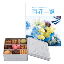 パティスリー・サダハル・アオキ・パリ コフレ　アソーティモン　ドゥ　ビスキュイ　ドゥミと百花一選 くぬぎ