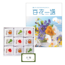 辻利兵衛本店　賽の茶9個と百花一選 はるにれ