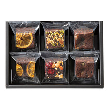 ホシフルーツ　名入れ ナッツとドライフルーツの贅沢ブラウニーＡ