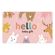 hello! baby gift　うさぎ カードギフト