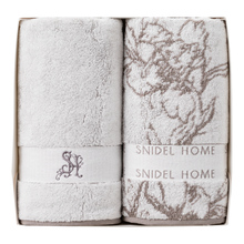 スナイデルホーム　フェイスタオル2枚セット