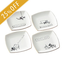 ディズニー　ハンドドローイングプレートセット