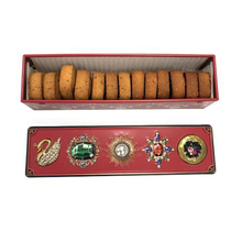 トトノエ菓子　グルテンフリー国産発酵バタークッキー缶　レッド（アールグレイ&オレンジ）