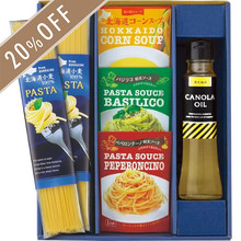 大地の恵み　北海道便パスタ＆スープセットB