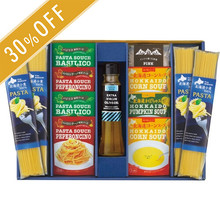 大地の恵み　北海道便パスタ＆スープセットC