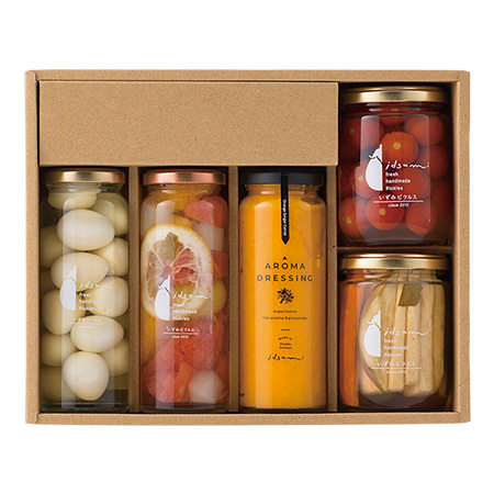 Idsumi ピクルス アロマドレッシング5本セット ミルポッシェ