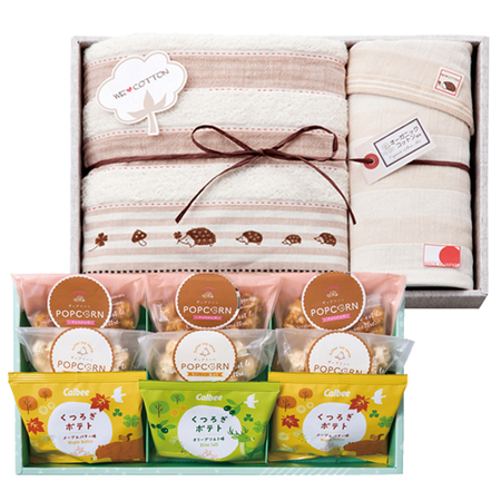 Littlippo スナックアソート＋ウィーラブコットン　組合せギフトC