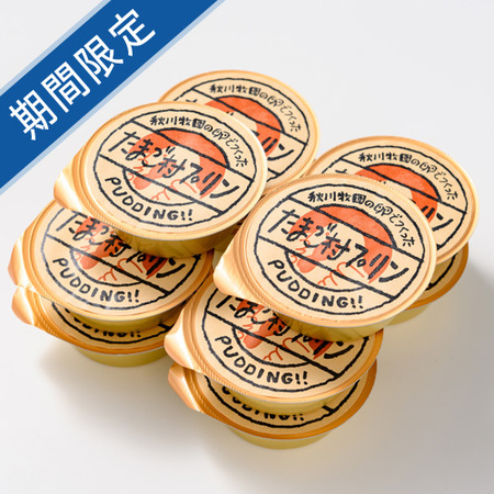 秋川牧園　秋川牧園の卵でつくったたまご村プリン　10個入