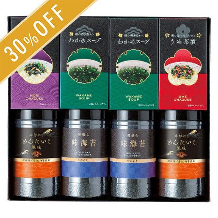 ゆかり屋本舗　味海苔・お茶漬・スープ詰合せB