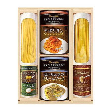 BUONO TAVOLA　世界チャンピオン　マルコのパスタソース　乾＆生パスタバラエティセットA