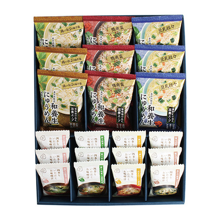 養命酒製造くらすわ　和養生にゅうめんと四季をいただくお味噌汁詰合せB