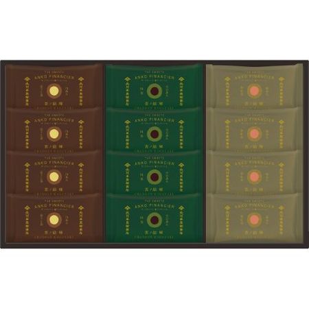 北川半兵衞商店×ザ・スウィーツ　餡フィナンシェ　12個