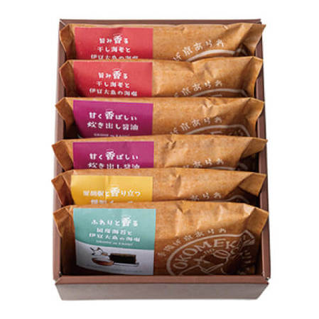 OKOMEnoKAORI　手揚げ京あられ　６袋