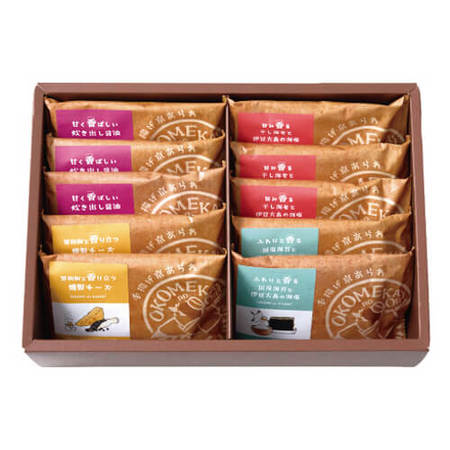 OKOMEnoKAORI　手揚げ京あられ　１０袋