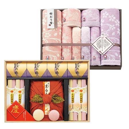 祝慶＋今治　桜おり布　組合せギフトＥ