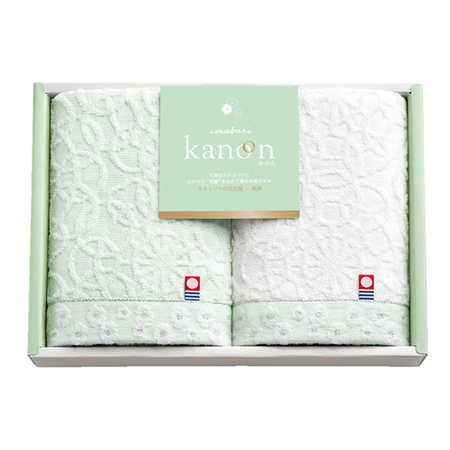 今治かのん　フェイスタオル2枚セット