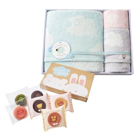 アニマルドーナツ＋ふわふわひつじのかくれんぼ　組合せギフトＣ