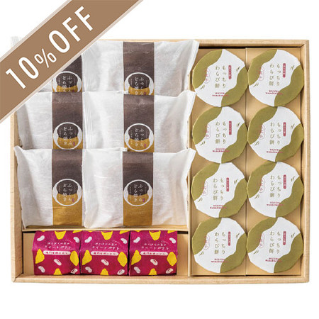 ふっくらどら焼きと甘美菓子の詰合せＤ