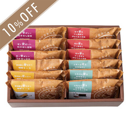 OKOMEnoKAORI　手揚げ京あられ　１２袋