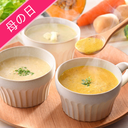 【5/6～9お届け　母の日】34種のやさい畑スープセット