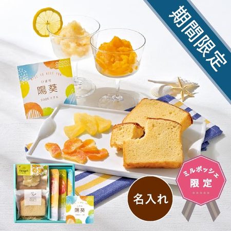 名入れ　ホシフルーツ　凍らせて食べるシャーベットとこだわりフルーツのスイーツアソートA