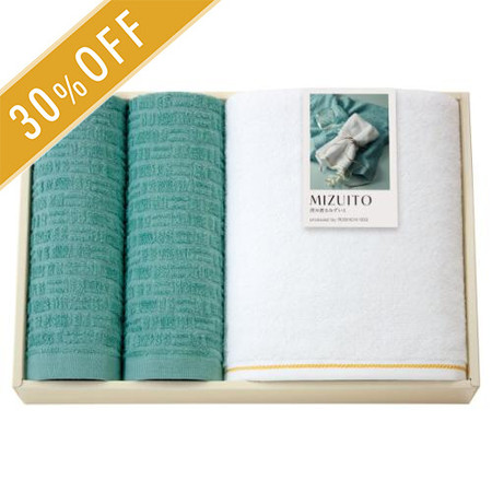 MIZUITO　澄み渡るみずいと　タオルセットB