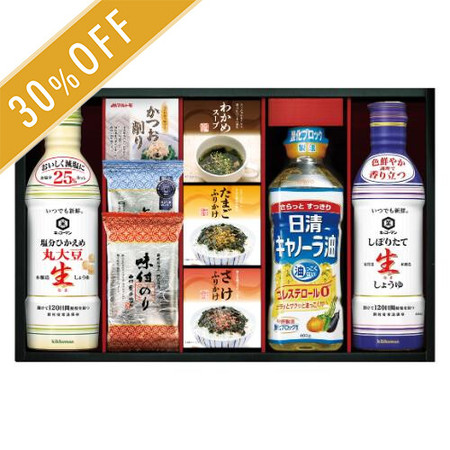 キッコーマン　塩分ひかえめ生しょうゆ&バラエティギフト