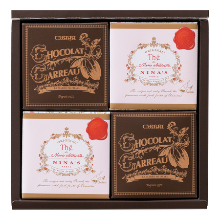 ラ・マーレ・ド・チャヤ 葉山のショコラ・カロと紅茶詰合せB