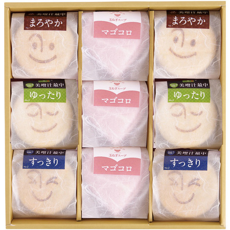 美噌元　美噌汁最中　マゴコロ入りＢ