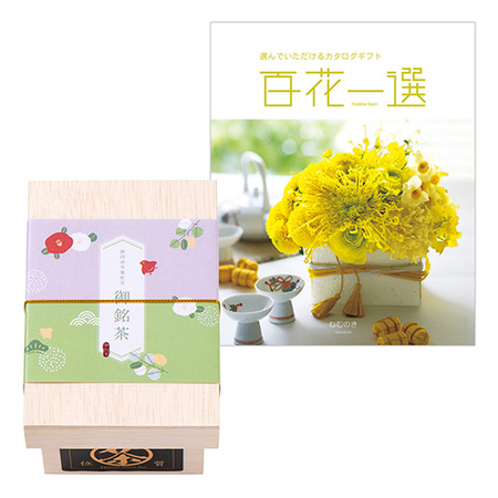 NN山田園 日本茶ティーバッグと百花一選 ねむのき