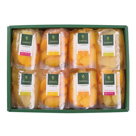 NN日本橋 千疋屋総本店　フルーツデザートミニパック８袋入